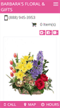 Mobile Screenshot of barbarasfloralandgifts.net